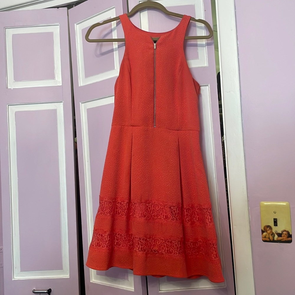 Orange dress